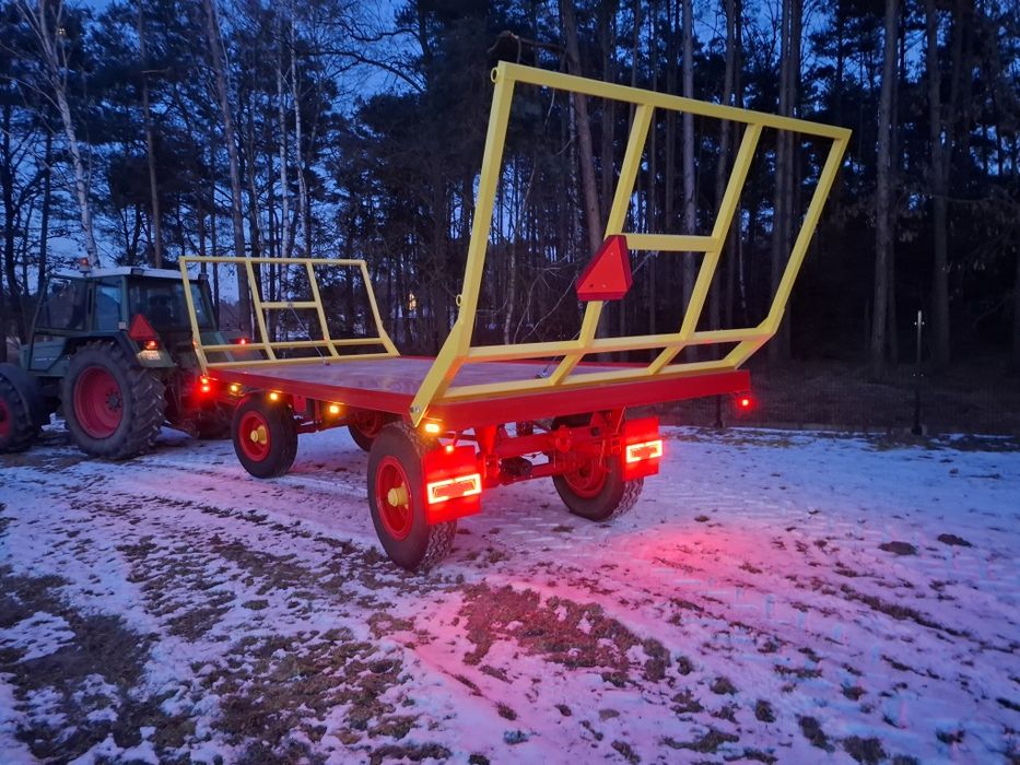 Przyczepa Platforma Laweta do bel HL IFA