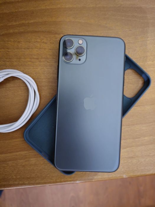 iPhone 11 pro max 512 GB verde como novo