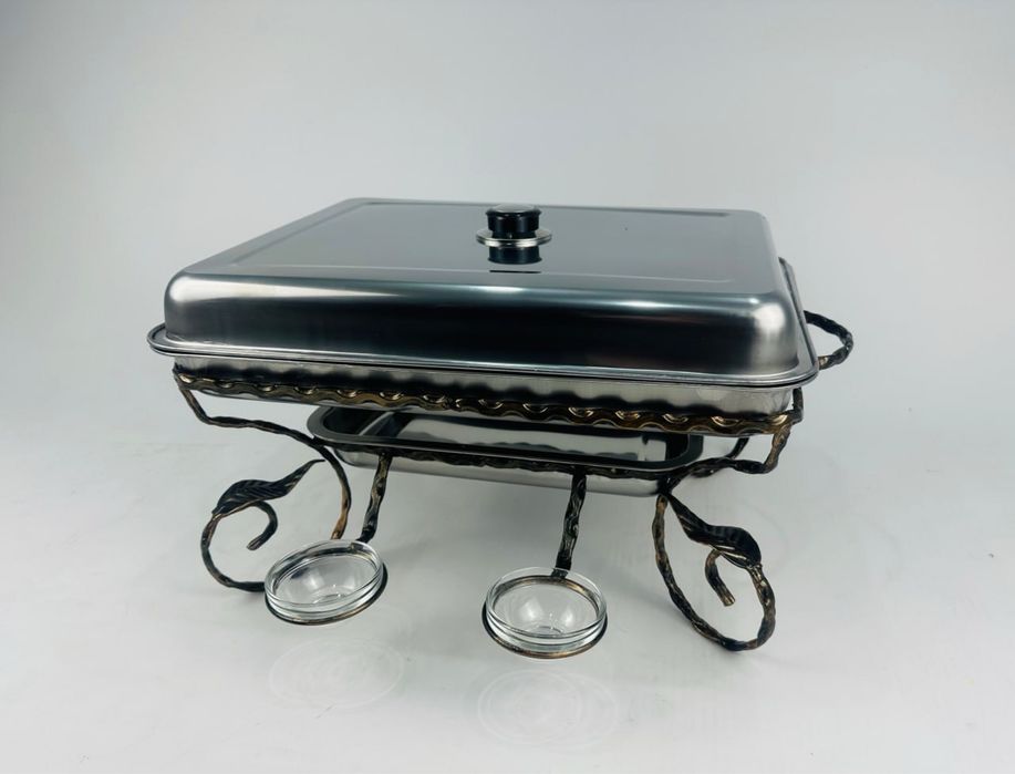 Садж з нержавіючій сталі для подачі мяса