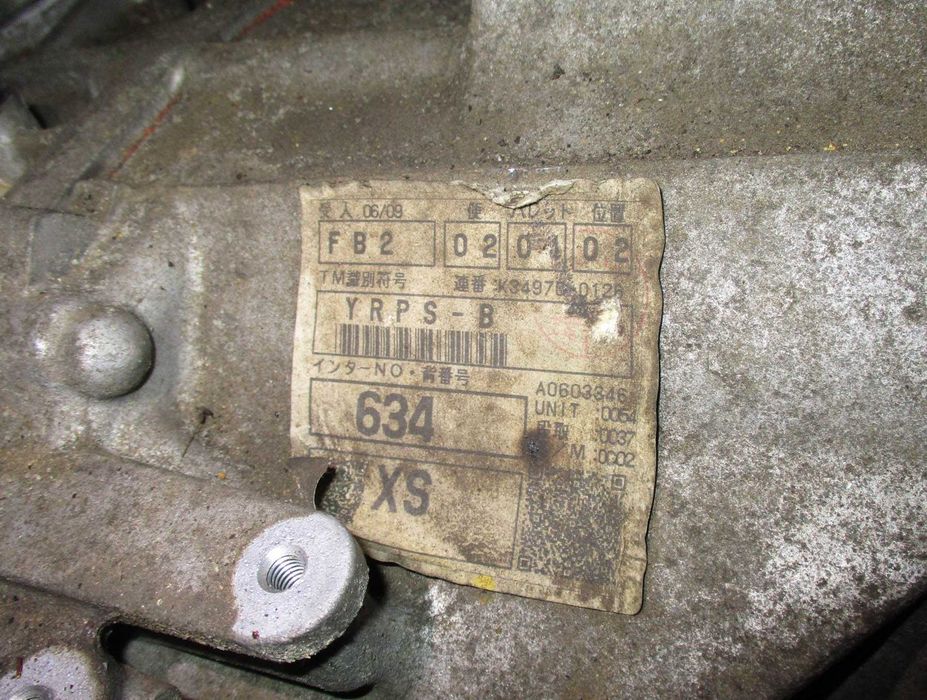 Caixa 6 velocidades para Mazda 6 2.2 MZR-CD (2009) FB2 YRPS-B 634XS