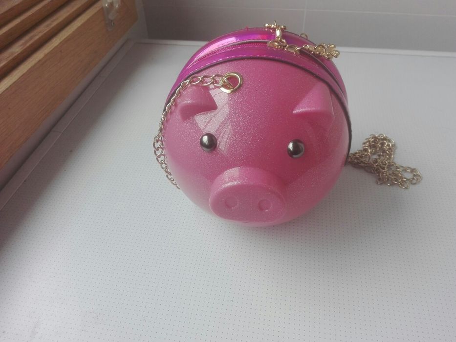 Bolsa porquinho nova