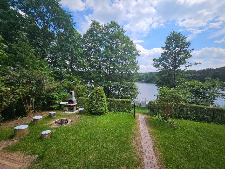 Domek całoroczny nad jeziorem Porost