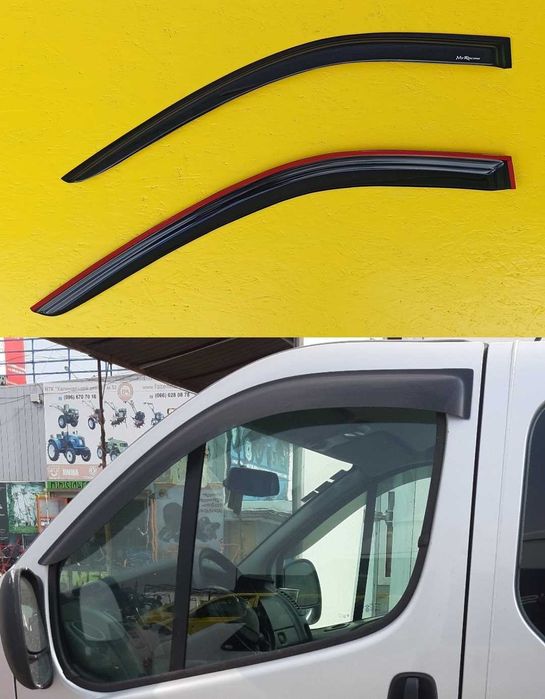 Накладки на арки на Opel Vivaro Renault Trafic Виваро Трафик 07-14р