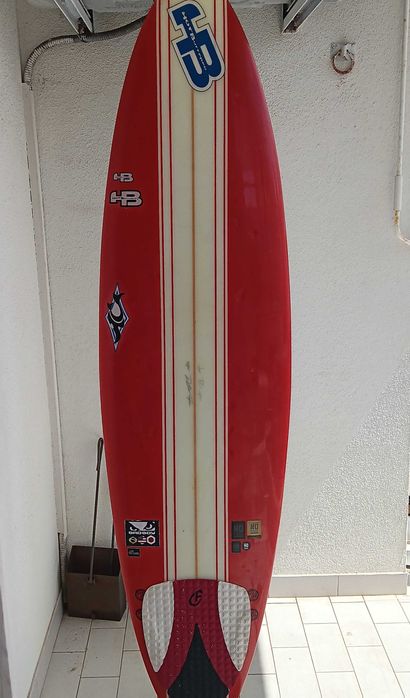 Prancha de surf HB FUN BOARD AUTOGRAFADA semi nova.