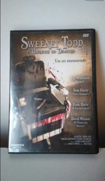 Sweeney Todd 2006 Tom Hardy Ray Filme BBC DVD Sweeny David Moore LgPT
