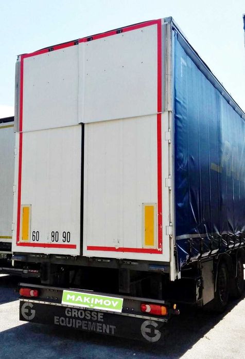 SEMI REBOQUE (CHICO) 18T DE CORTINAS TETO ELEVAVEL