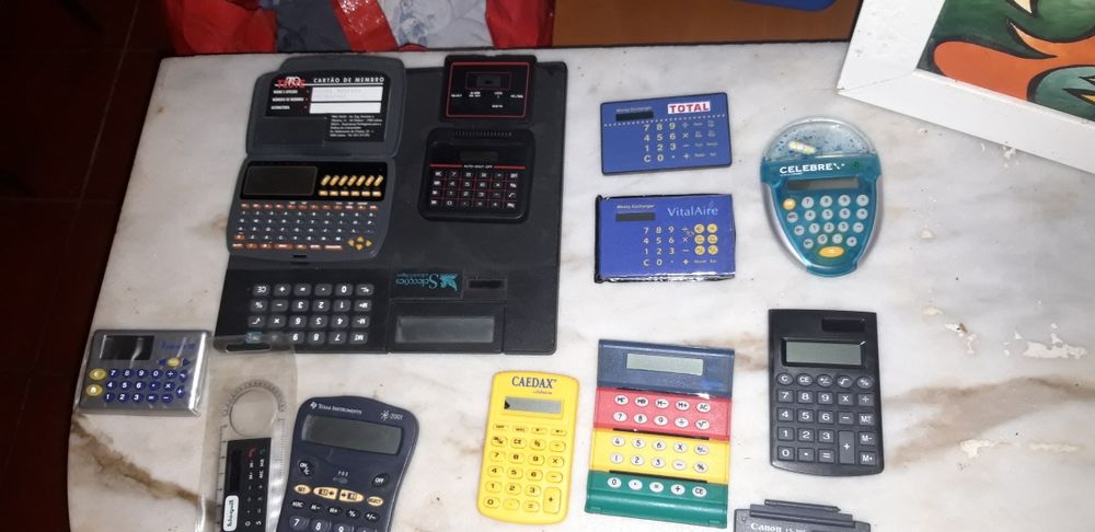 Conjunto de Calculadoras Diversas