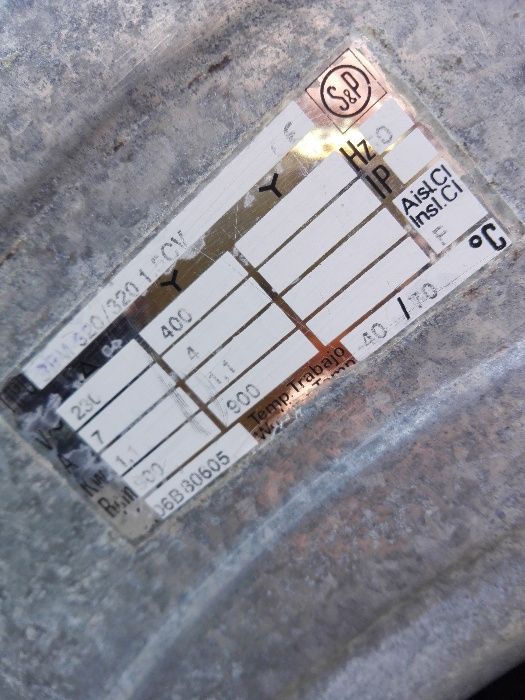 Motor centrífugo 1.5CV