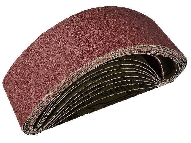 10x Pas bezkońcowy Taśma Papier ścierny do szlifierki taśm 75x533 P120