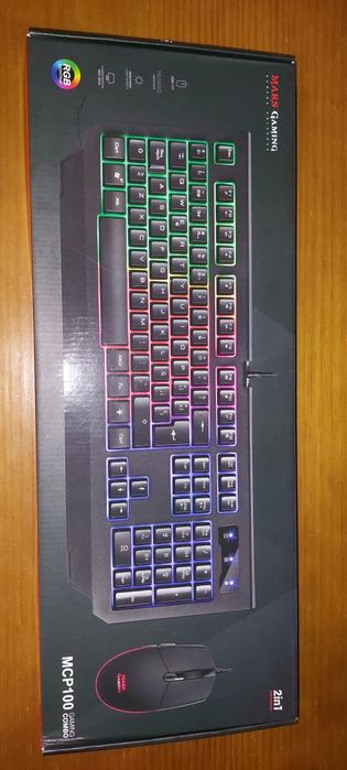 Teclado e rato Mars Gaming MCP100