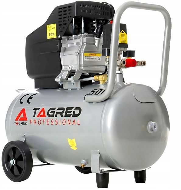 NOWY kompresor sprężarka 50L olejowy Mocny 3,8KM Wytrzymały 9bar