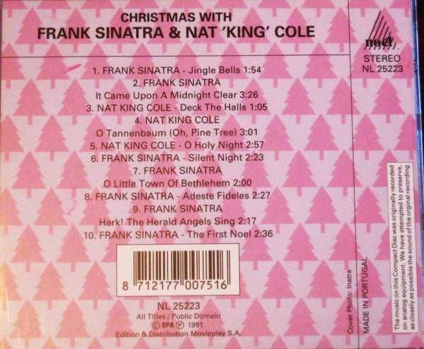 Frank Sinatra & Nat 'King' Cole* ‎– Christmas With Frank Sinatra