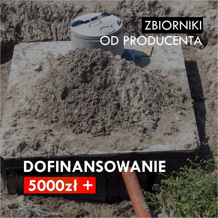 Szambo betonowe Zbiornik betonowy na Deszczówkę PRODUCENT + MONTAŻ