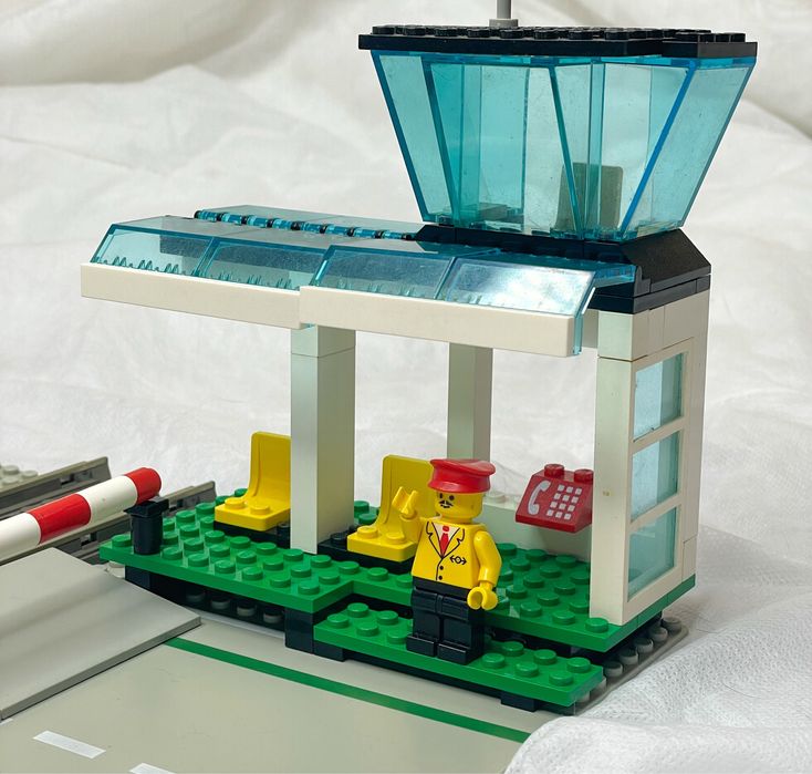 Conjunto Lego 4532 e 4539 Manual Crossing Level Completos