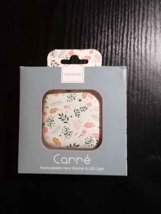 Грілка акумуляторна для рук з світодіодним фонариком