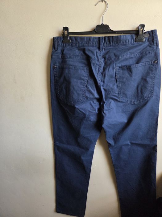 Spodnie męskie, granatowe
