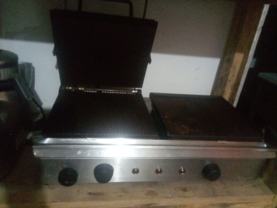 Grelhador misto em inox