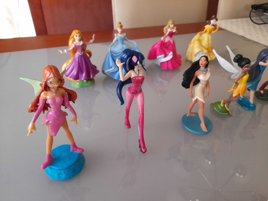 Princesas e Fadas Disney, winx e Ruca