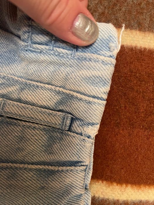 Джинсы багги zara