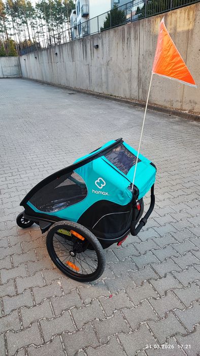 Przyczepka rowerowa Hamax Pioneer Duo