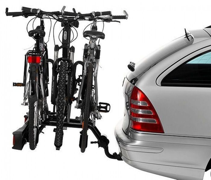 Thule велоплатформа RideOn 9503 на фаркоп 3 велосипеда витрина 105*75 см до 45 кг новыу БУ гарантия аренда установка сборка функция наклона прокат
