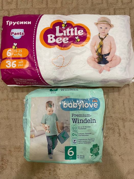 Дитячи памперси 6