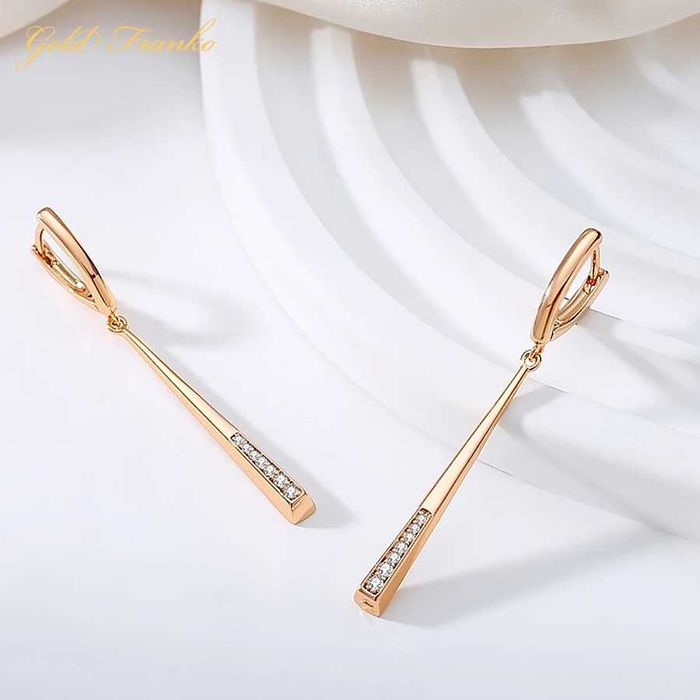 Kolczyki GF39 585RG Gold Franko