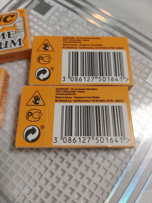 BIC лезвия для бритья! Оригинал. 5 шт