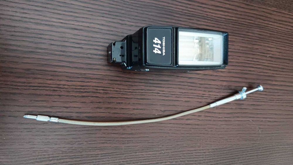 Minolta Hi-Matic 9 Analógica c/ lente minolta 45mm 1.7 + Flash Toshiba