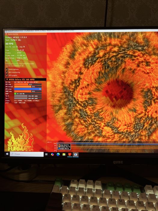 Компʼютер R5 3600,A520,16ram, m.2 128 gb,hdd 500 gb,GTX 1660 Super