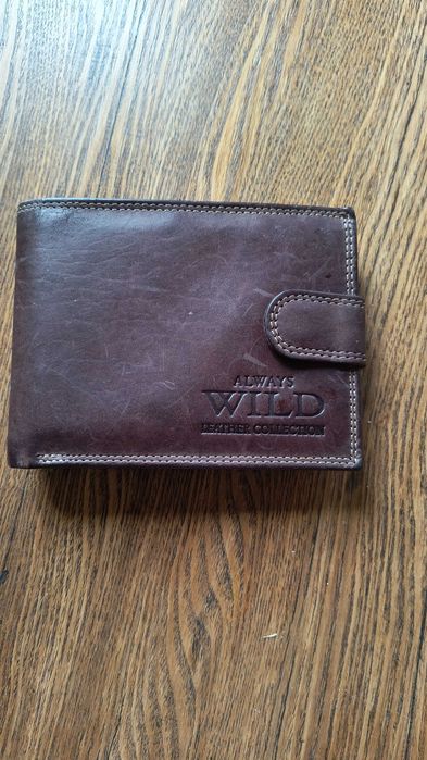 Portfel męski skórzany