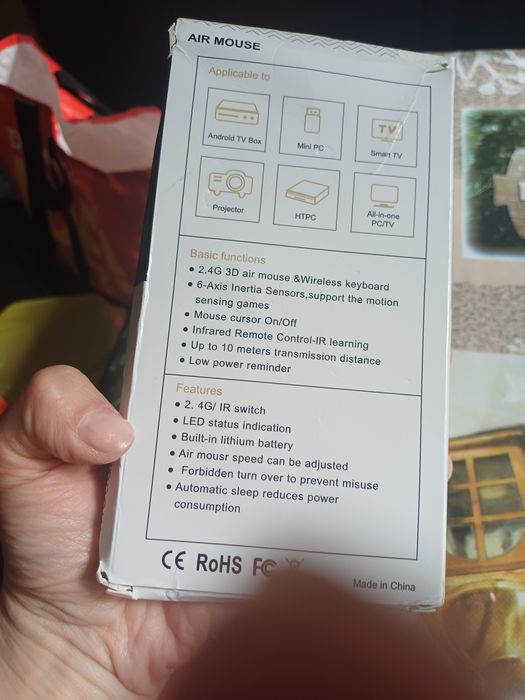 Sprzedam bezprzewodowy pilot zdalnego klawiaturą