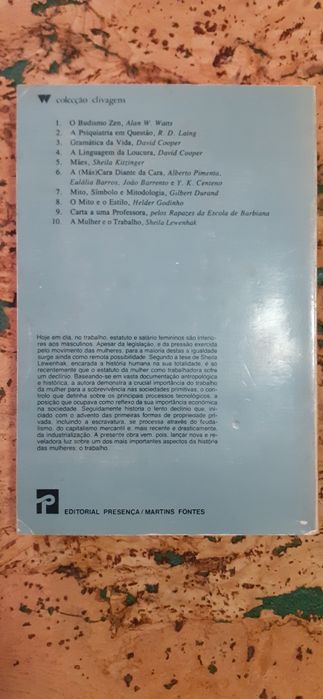 A Mulher e o Trabalho" 
de Sheila Lewenhak