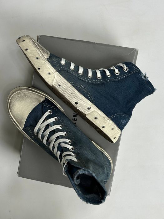 BALENCIAGA Paris кеди dirty distressed arena archive vintage кросовки