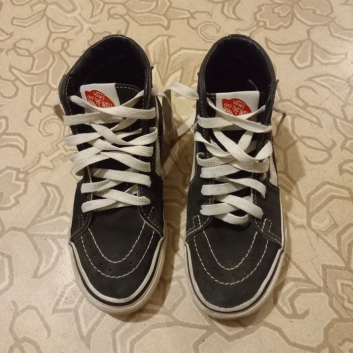 Кеди дитячі шкіряні, замшеві, Vans, 31 розмір