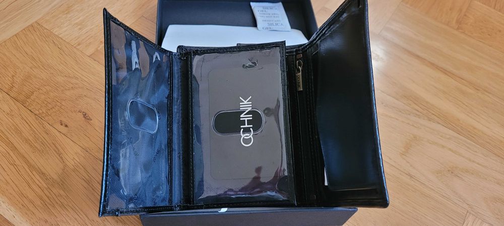 Portfel skórzany męski - Ochnik