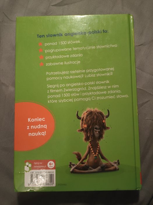książka Słownik angielsko-polski Disnay nowy ilustrowany