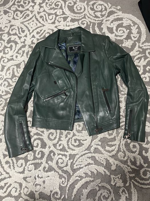 Шкіряна косуха Anvi