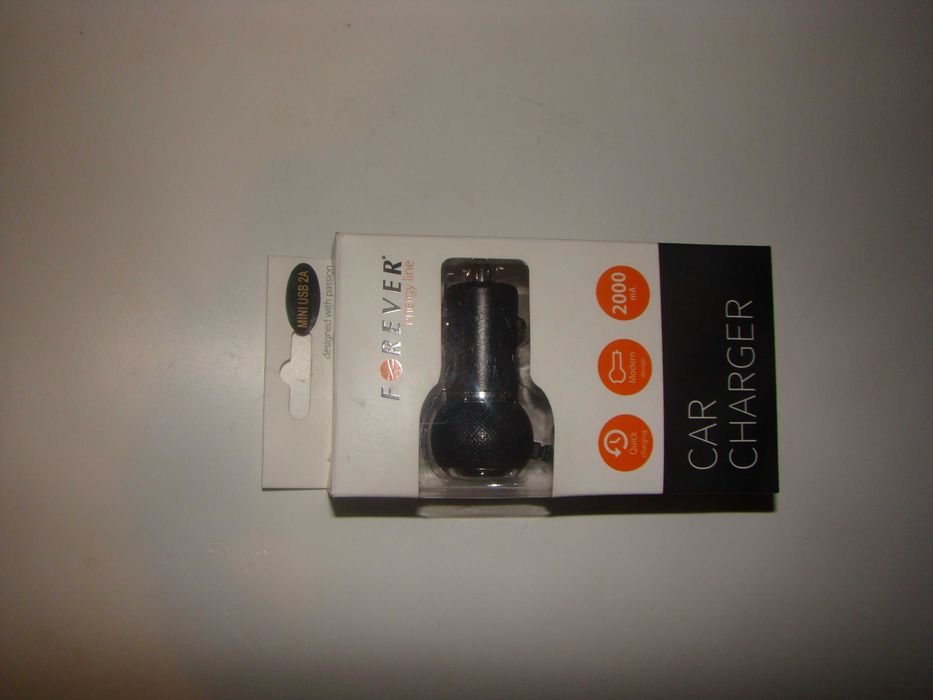 Nowa mocna ładowarka 12-24V 2000mA złącze mini USB