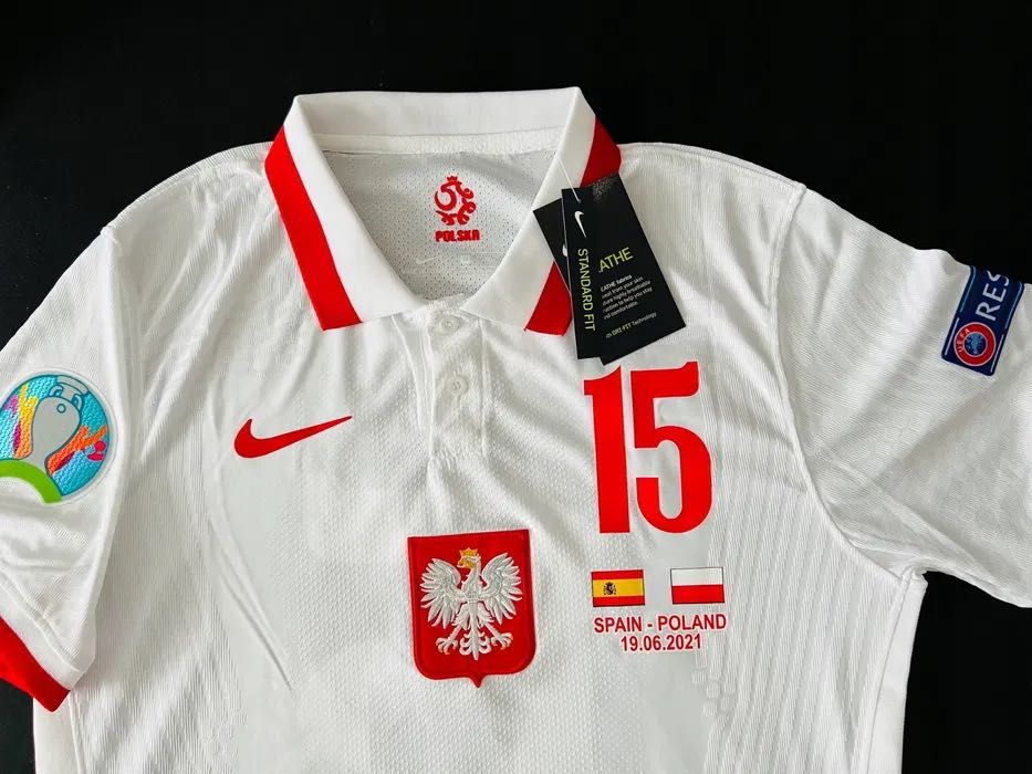 Meczowa Koszulka Reprezentacji z ME Kamil Glik z Autografem!