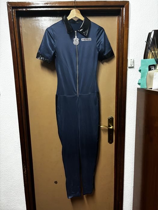 Disfarce Polícia sexy Mulher tamanho S  Amscan 997679