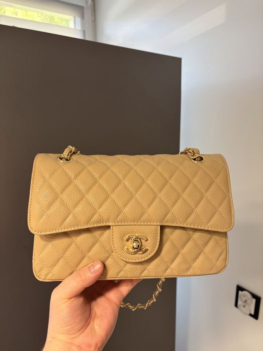 Chanel torebka skóra naturalna caviar