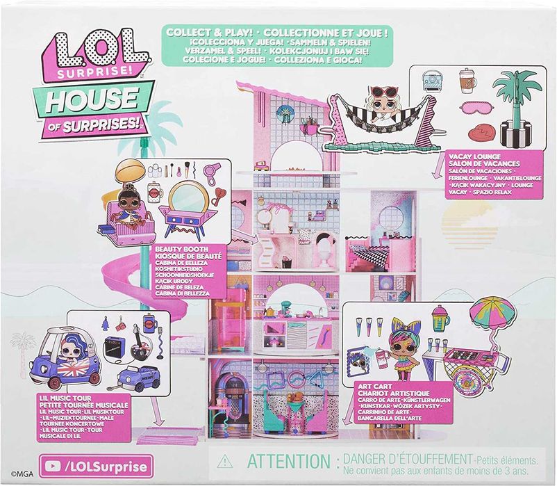 Набір LOL Surprise OMG House of Surprises Beauty Booth Лол королева