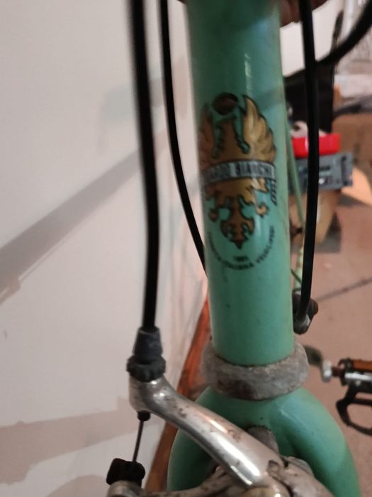 Bicicleta Bianchi Celeste Clássica Italiana, Reparto Corse, Anos 80/90