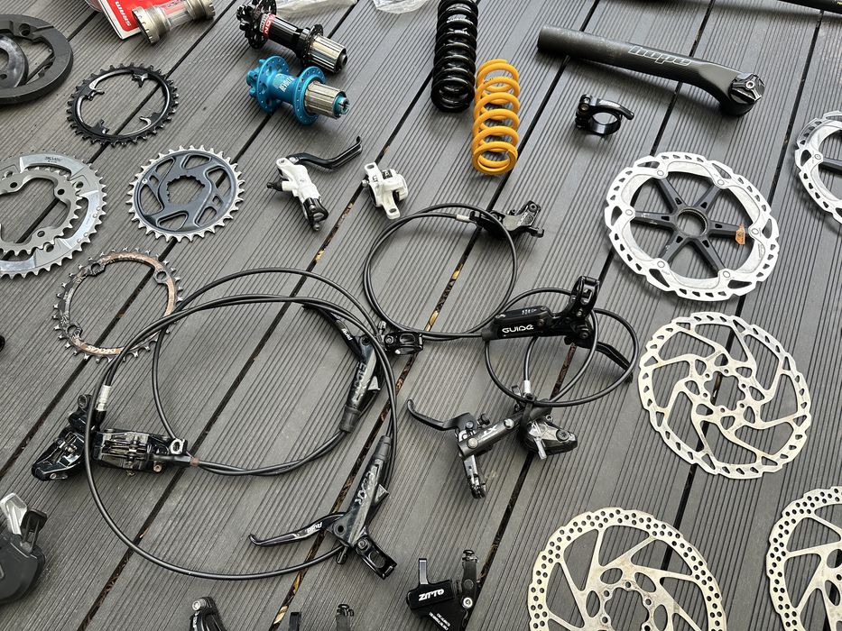 CZĘŚCI Rowerowe Enduro DH Górskie Carbon X0 Mavic Hope Rock Shox