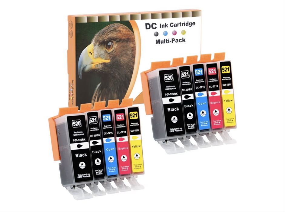 Tinteiros compativeis com Canon MP Pixma MP 540 e nao so