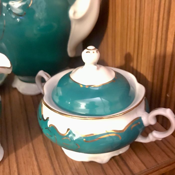 Zestaw porcelany kawowy Fryderyk
