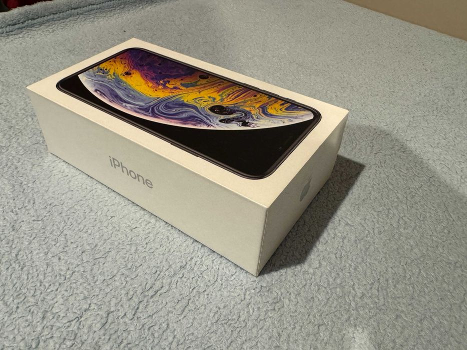 iPhone XS 256GB SILVER oryginalne pudełko opakowanie kartonik +KLUCZYK