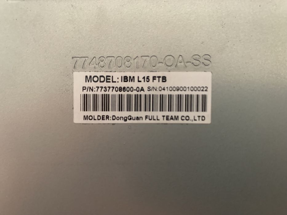 Monitor IBM- Ótimo Aka estado!