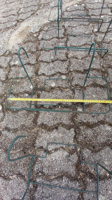 Ganchos Suportes de Ferro para Floreiras de Varanda